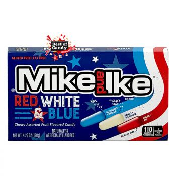Mike and Ike - Red White and Blue 120g
